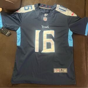 NWT- men’s small NFL Nike Jersey - Titans Burks Jersey